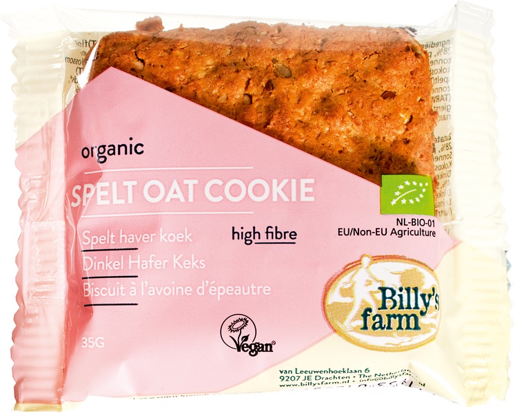 Billy's farm Haverkoek Spelt (35 gr)