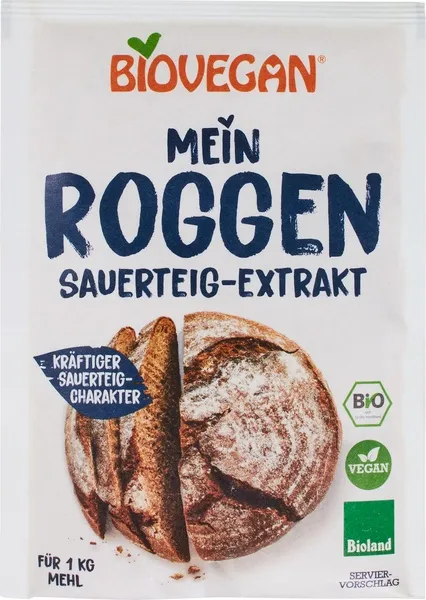 Biovegan Zuurdesemextract Rogge (30 gr)