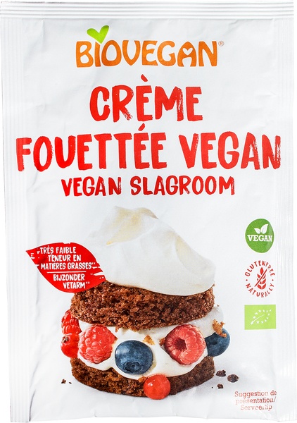 Biovegan Slagroom Vegan (54 gr)