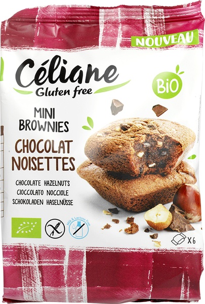 Céliane Brownies Uitdeelverpakking Glutenvrij (170 gr)