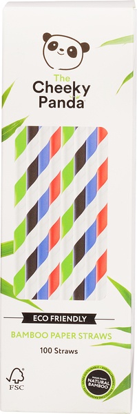 Cheeky Panda Rietjes Afbreekbaar (100 stuks)