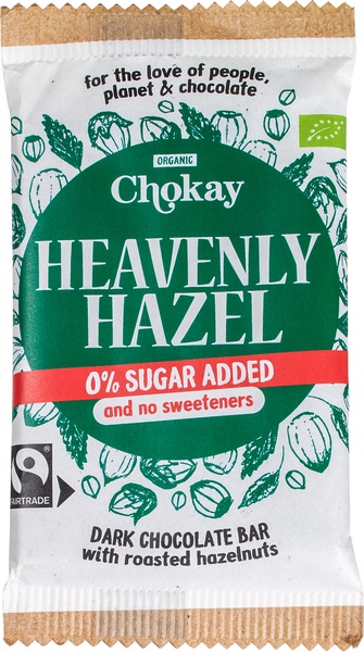 Chokay Chocolate-Bar Dark Hazelnuts (70 gr)