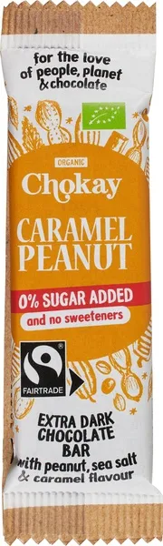 Chokay Chocolate-Bar Peanut Caramel (30 gr)