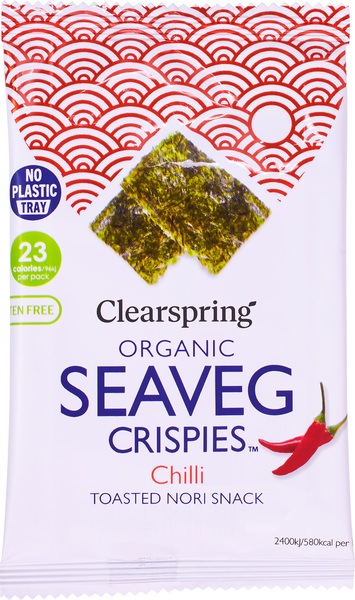 Clearspring Seaveg-Crispies Chili (4 gr)