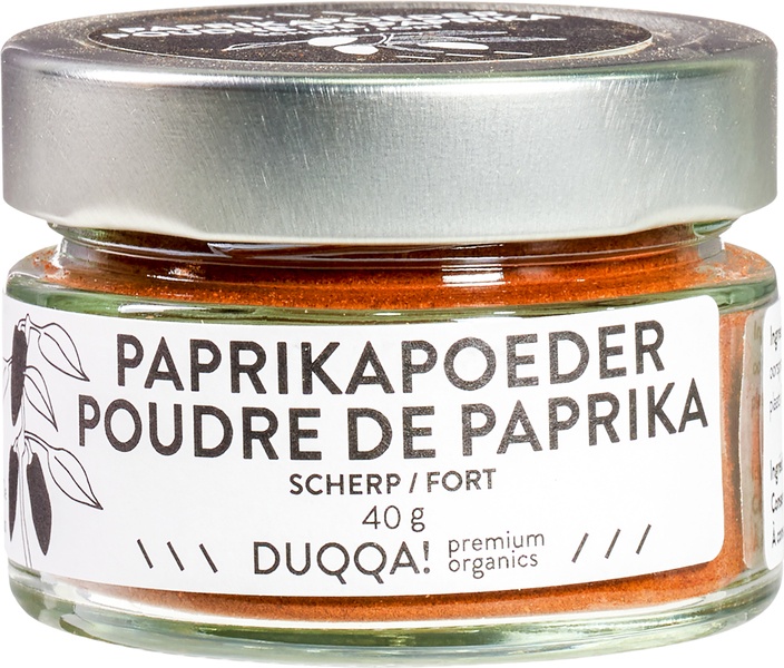 Duqqa! Paprikapoeder Scherp (40 gr)