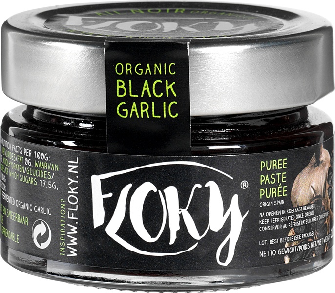 Floky Zwarte-Knoflook Puree (100 gr)