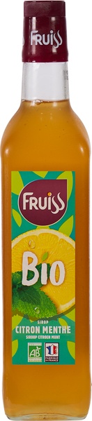 Fruiss Siroop Citroen-Munt (700 ml)