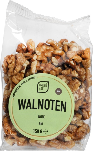 Greenage Walnoten Raw (150 gr)
