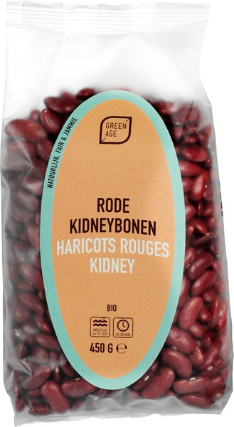 GreenAge Rode-Kidneybonen (450 gr)
