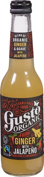 Gusto Organic Limonade Gember-Jalapeno (275 ml)