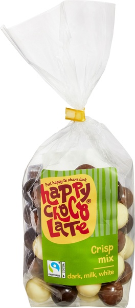 Happy Chocolate Chocolade Crisp Mix (125 gr)