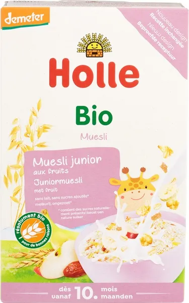 Holle Muesli Fruit 10+ Maanden (250 gr)