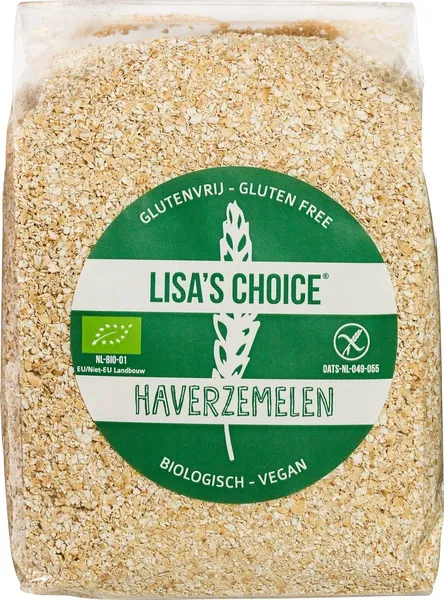 Lisa's Choice Haverzemelen Glutenvrij (450 gr)
