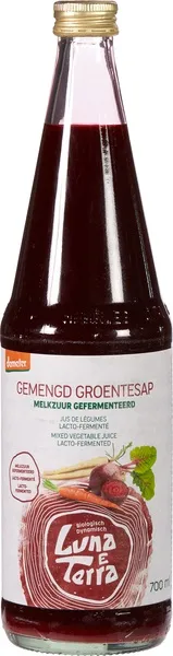 Luna E Terra Gemengd-Groentesap Melkzuur (700 ml)