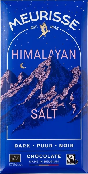 Meurisse Chocoladereep Himalayan Salt (100 gr)