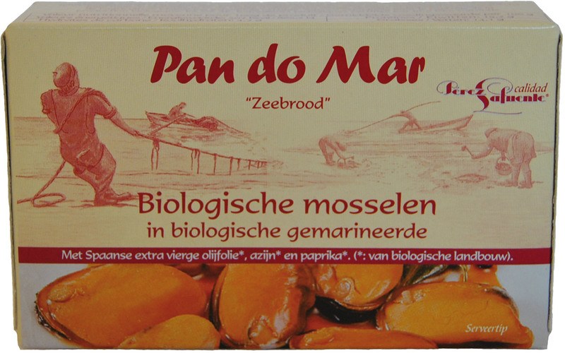 Pan do Mar Mosselen In Olijfolie (115 gr)