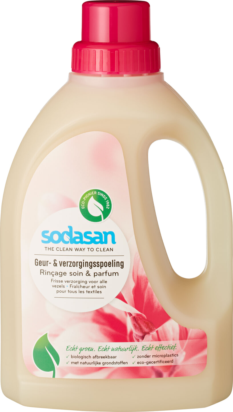 Sodasan Wasverzachter Geur- & Verzorgingsspoeling (750 ml)