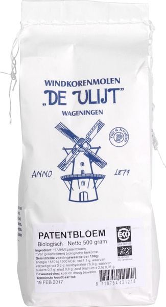 Windkorenmolen De Vlijt Patentbloem (500 gr)