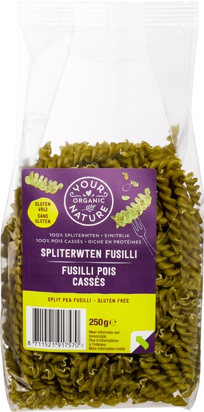 Your Organic Nature Fusilli Spliterwten (250 gr)