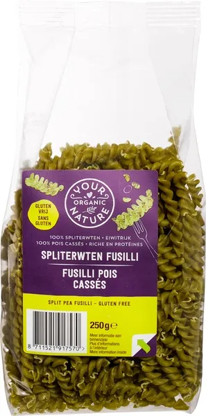Your Organic Nature Fusilli Spliterwten (250 gr)