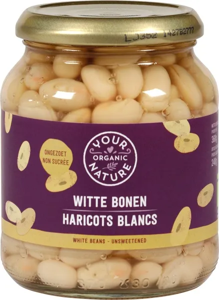 Your Organic Nature Witte-Bonen (360 gr)