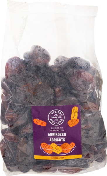 Your Organic Nature Abrikozen Gedroogd, Zonder Pit (1000 gr)