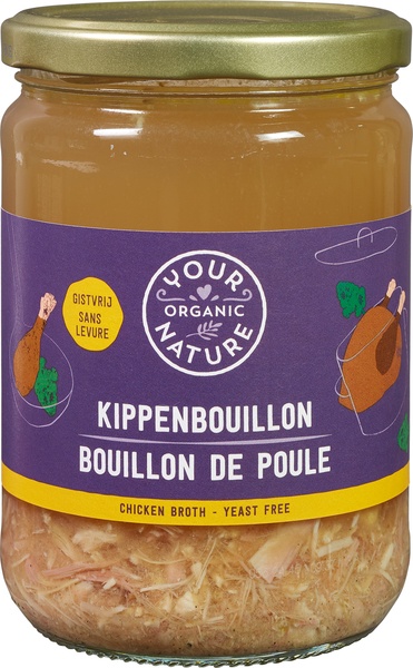 Your Organic Nature Kippenbouillon Vloeibaar (500 ml)