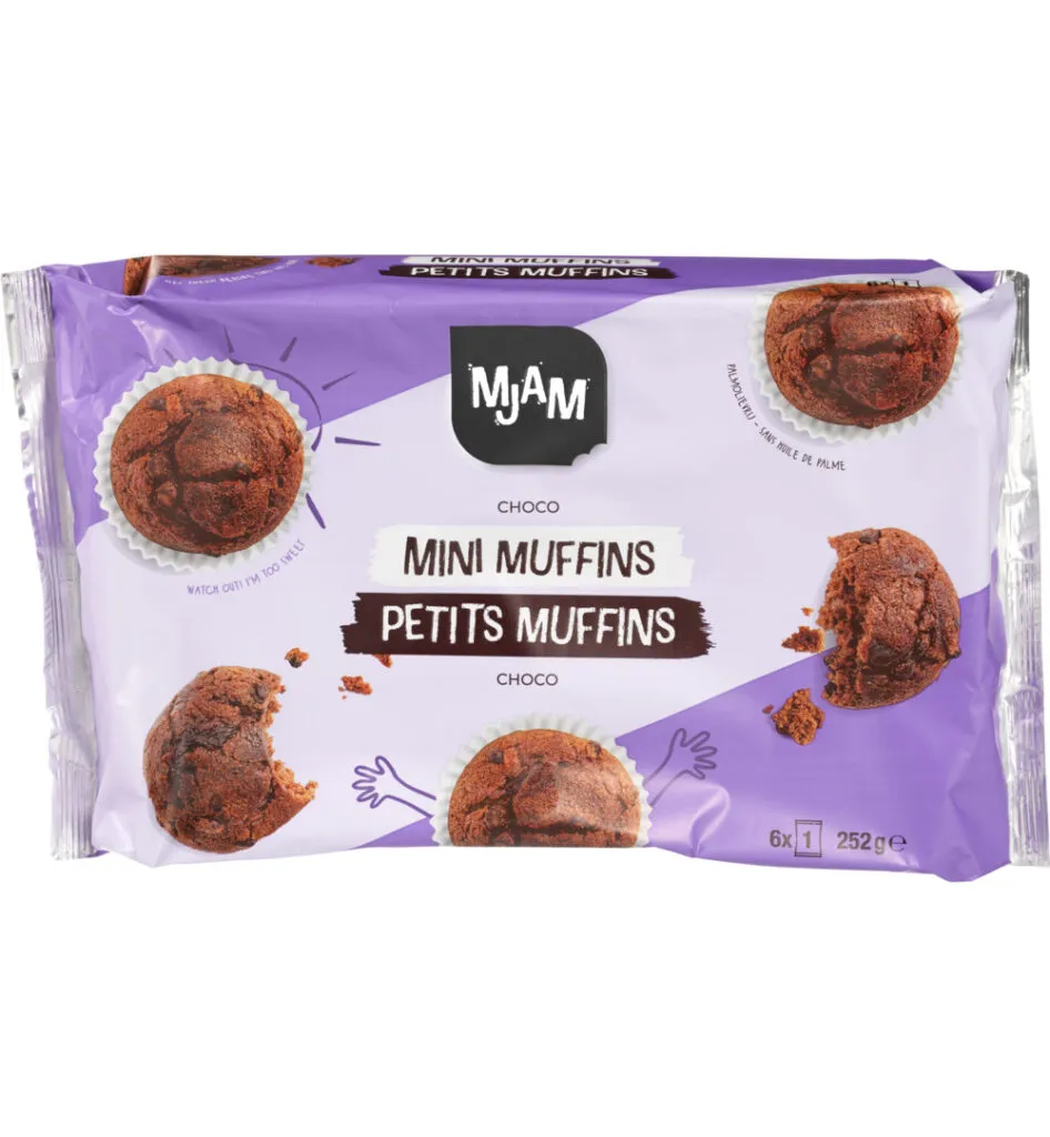 Mjam Chocolade Muffins (252 gr)