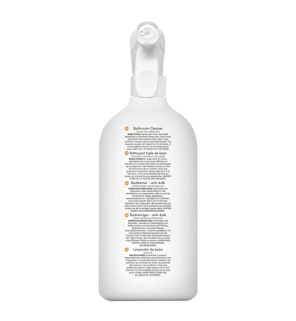 Attitude Nature+ Badkamerreiniger Spray Citrus Zest (800 ml)