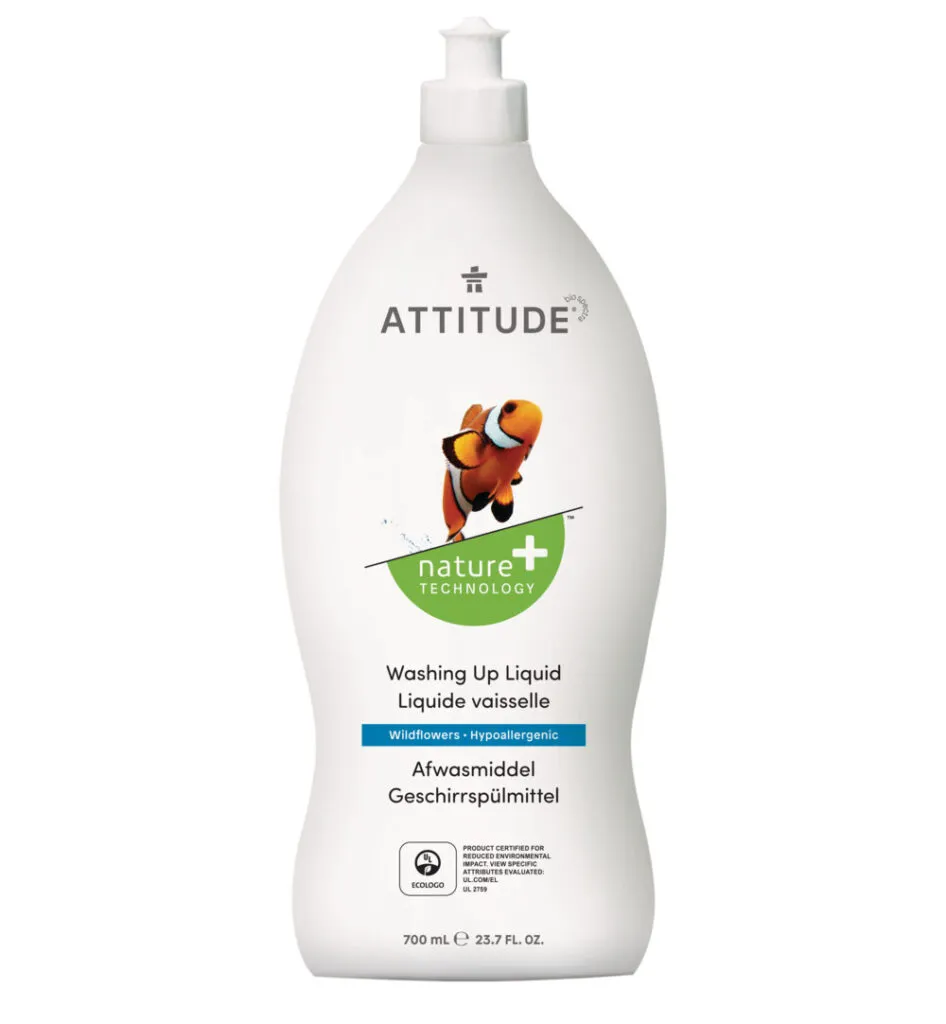 Attitude Nature+ Afwasmiddel Wild Flowers (700 ml)
