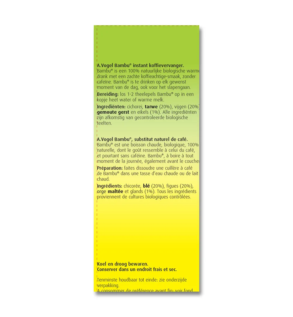 A.Vogel Bambu koffie bio (200 gr) - image 2