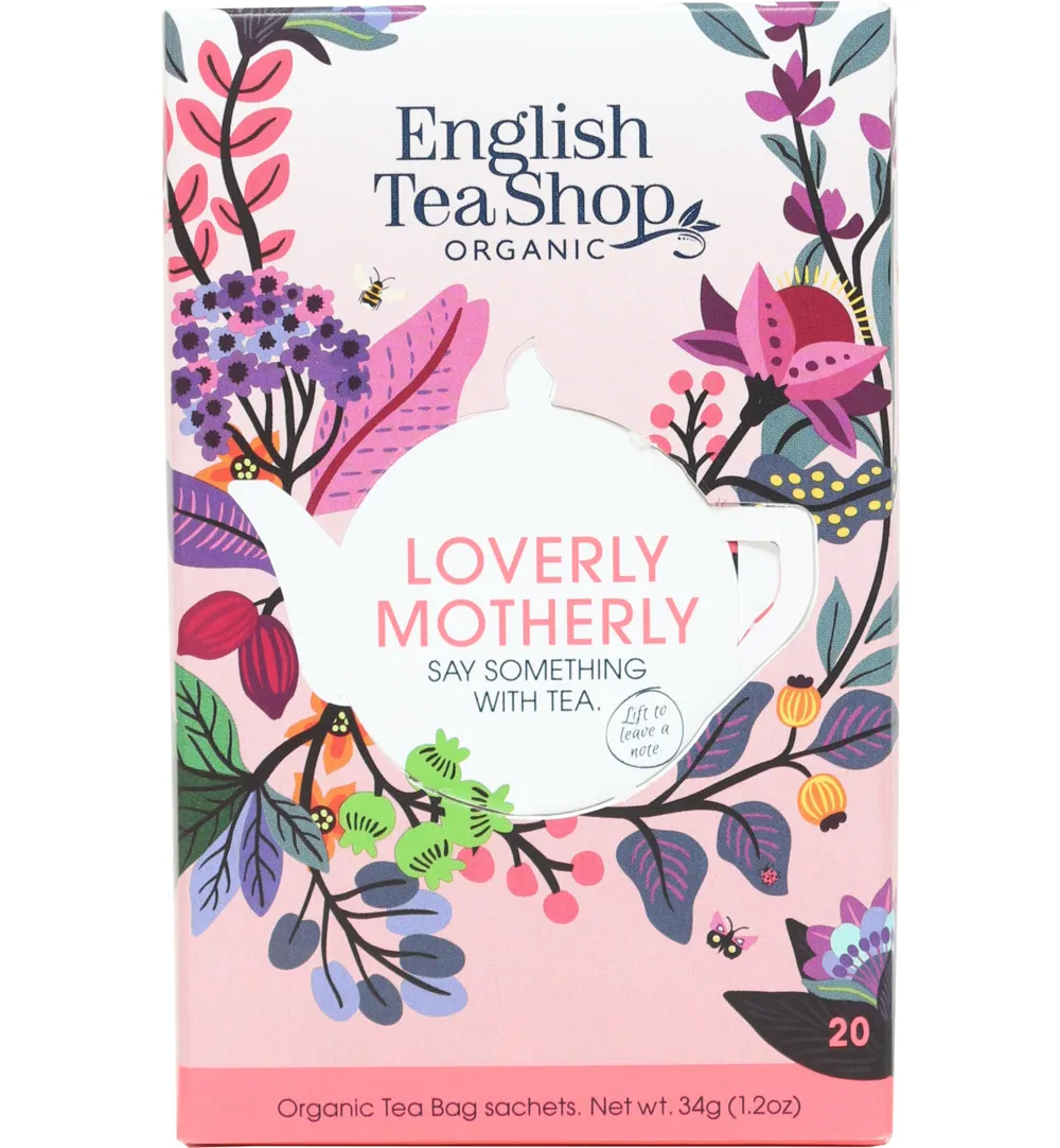 English Tea Shop Loverly motherly bio (20 zakjes)