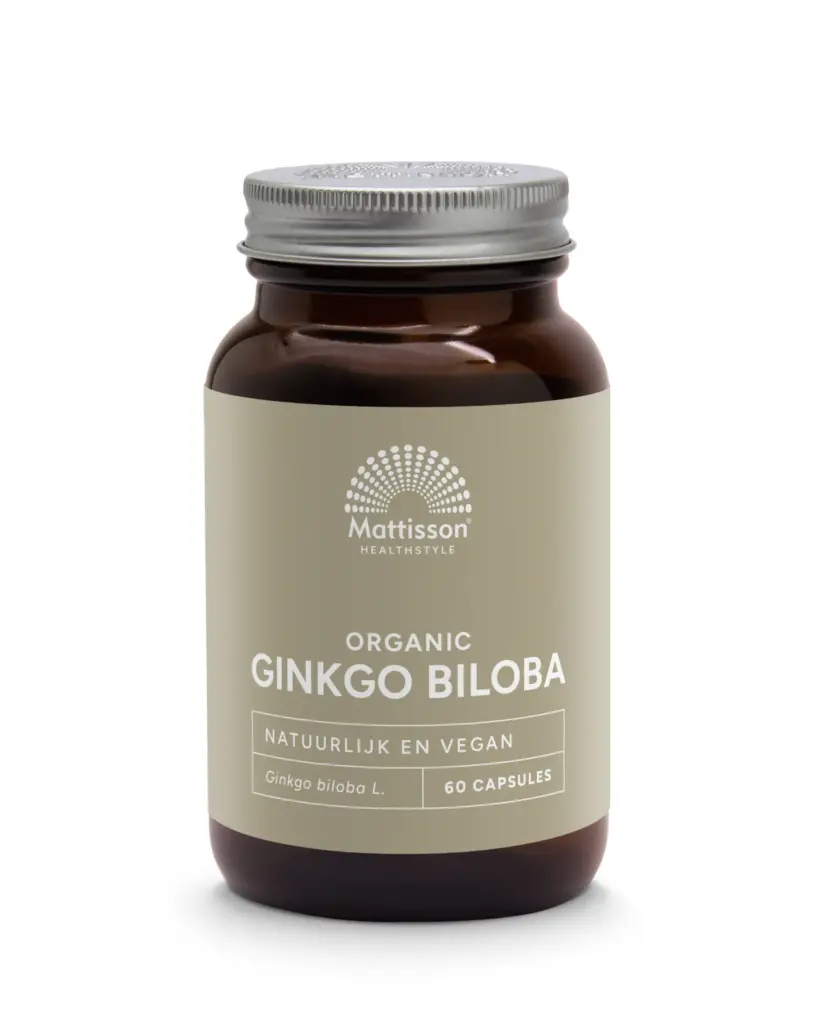Mattisson Ginkgo Biloba Bio (60 vega capsules)