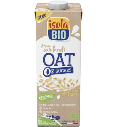 Isola Bio Oat no sugar bio (1000 ml)