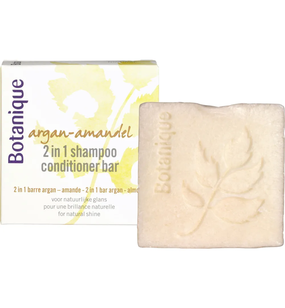 Botanique 2 in 1 Shampoo/conditioner bar argan & amandel (100 gr)