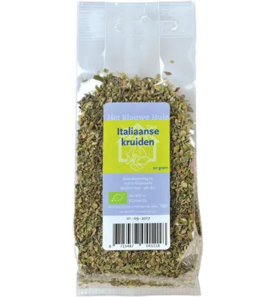 Het Blauwe Huis Italiaanse Kruiden Bio (20 gr)
