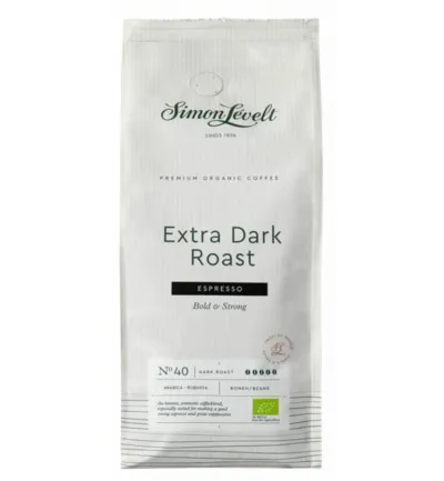 Simon Levelt Espresso Extra Dark Roast Bonen (1000 gr)
