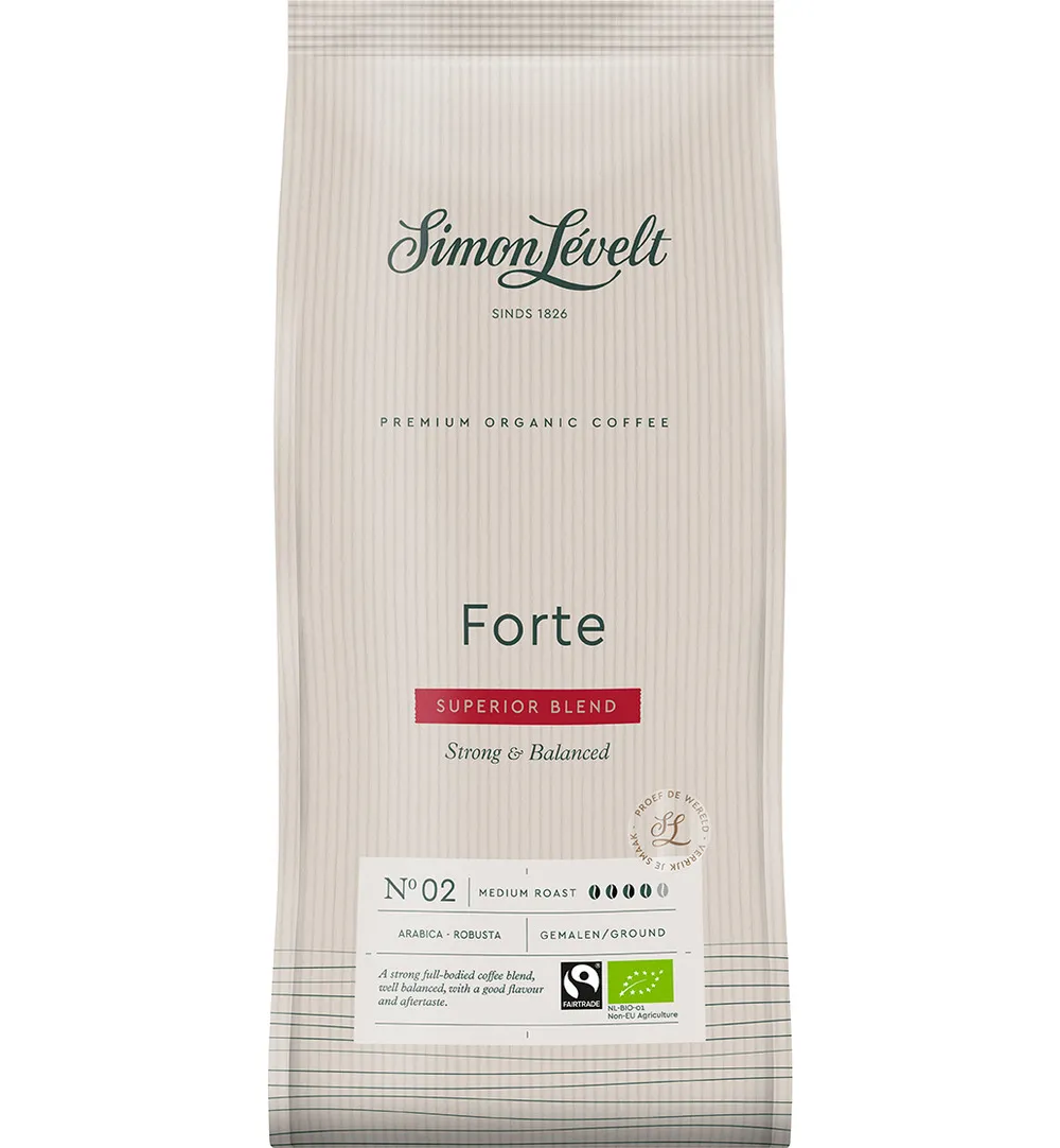Simon Levelt Forte Superior Blend Gemalen Koffie (1000 gr)