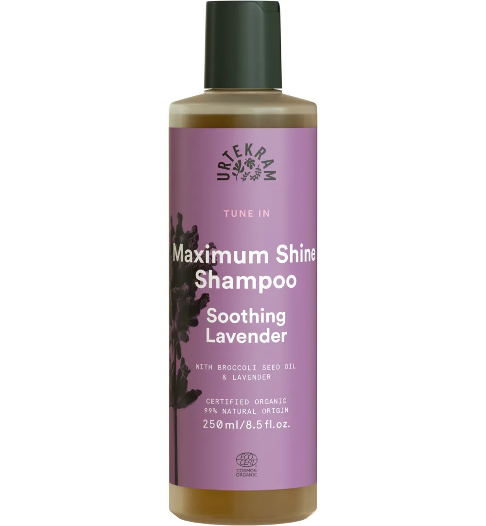 Urtekram Tune in soothing lavender shampoo (250 ml)