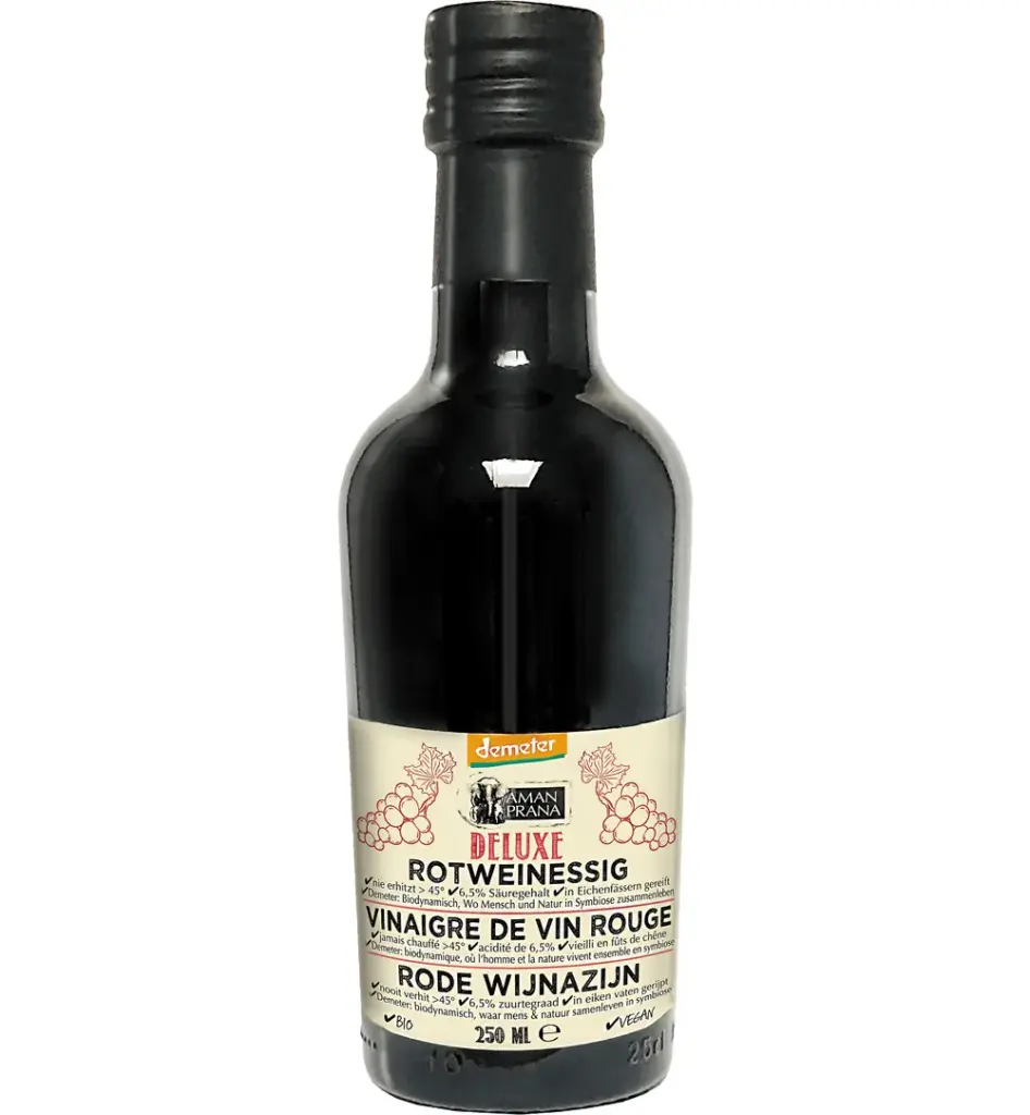 Amanprana Rodewijnazijn Bio (250 ml)