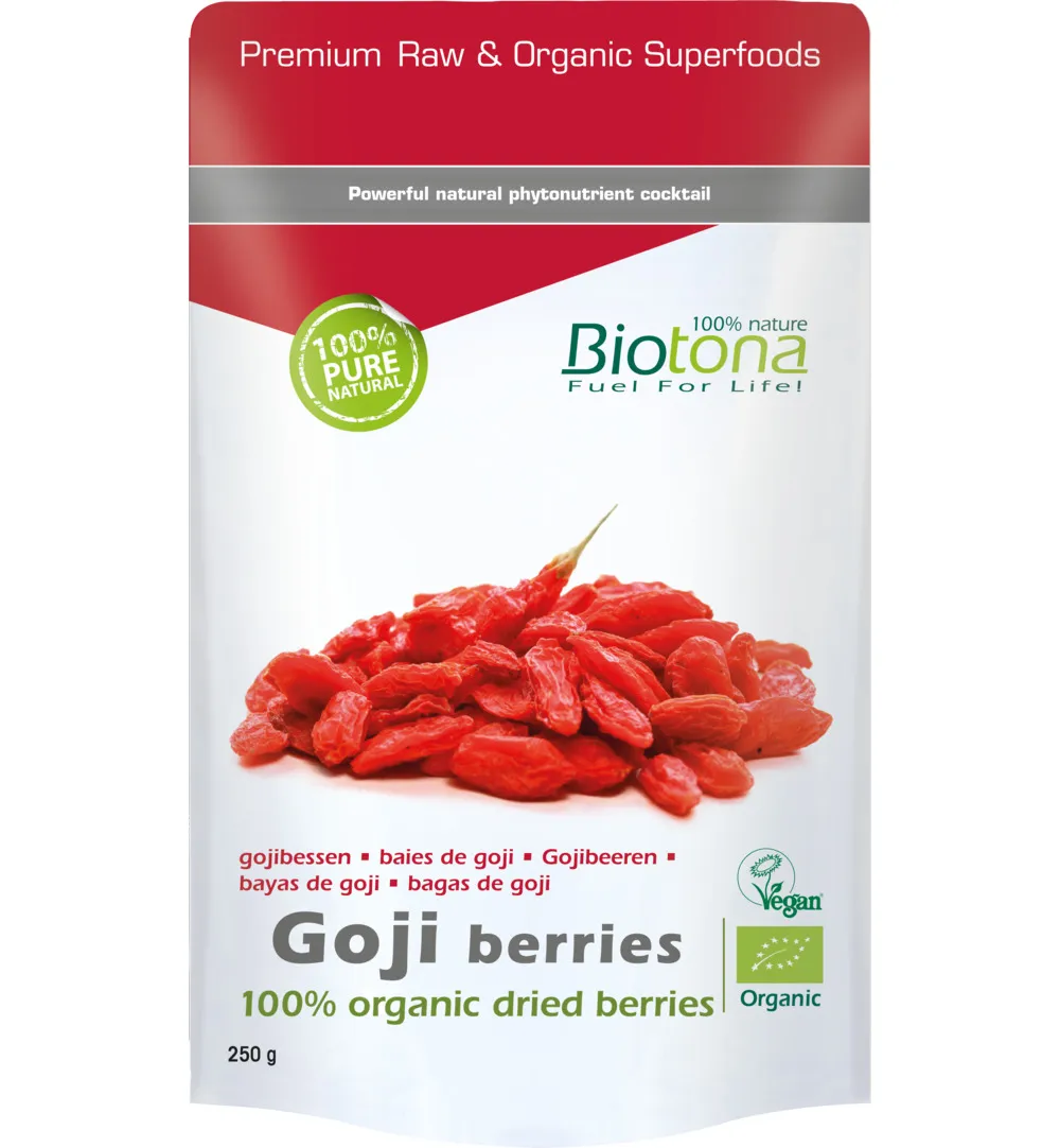 Biotona Goji Berries Organic Bio (250 gr)