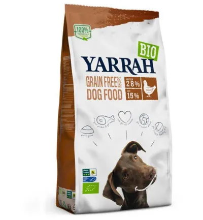 Yarrah Hondenvoergrainfree Bio (2000 gr)