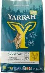 Yarrah Organic cat dry food chicken (2400 gr)
