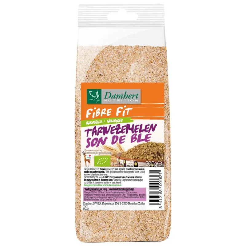 Damhert Fibre Fit Tarwezemelen Bio (200 gr)