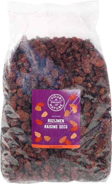 Your Organic Nature Rozijnen Sultana (1000 gr)