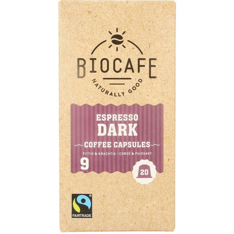 Biocafé Espresso Bio (20 stuks)