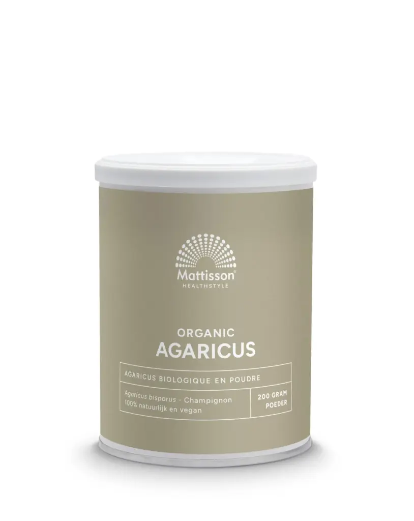 Mattisson Agaricus Poeder Bio (200 gr)