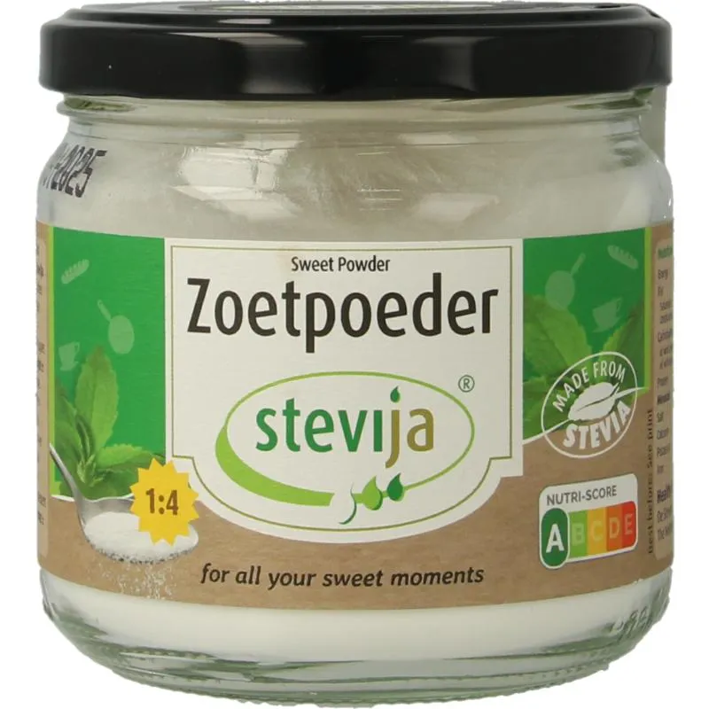 Stevija Zoetpoeder - Pot Stevia (180 gr)