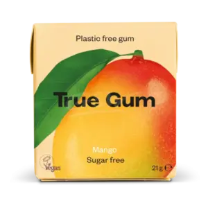 True Gum Mango suikervrij (21 gr)