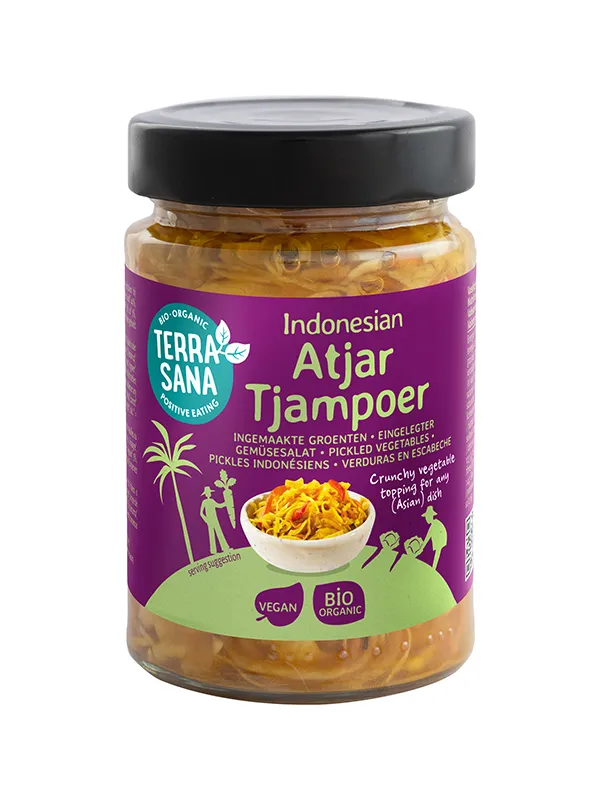 TerraSana Indonesische Atjar Tjampoer (300 gr)